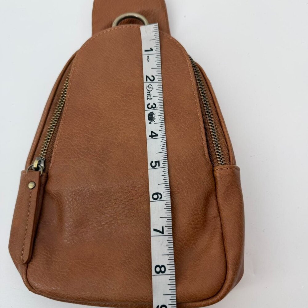 Anthropologie Urban Originals Cogniac Sling Bag - Picture 4 of 5